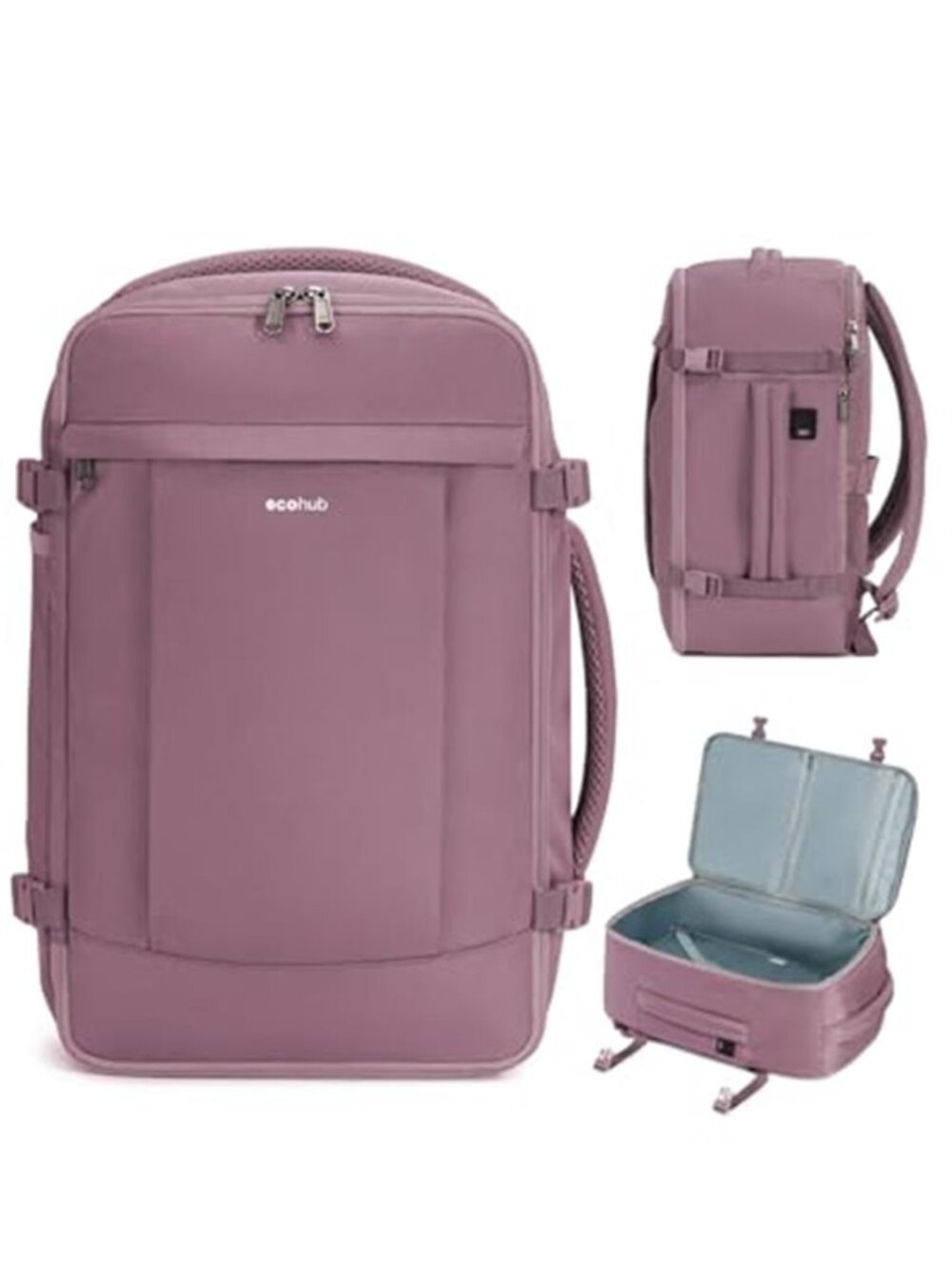 Travel Backpack Carry On Personal Item Laptop Bag Airline Under Seat Luggage USB